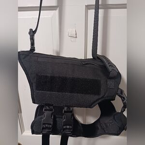 Adjustable Tactical Dog Harness Dog Vest for  Large Dogs, NWOT